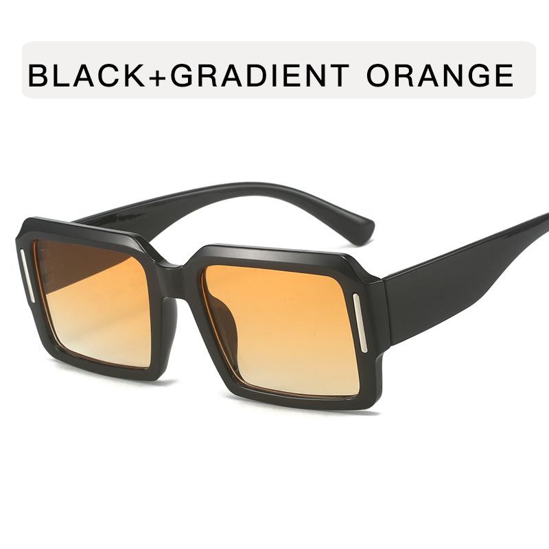 Square Shape Women's Sun Glasses European American Style UV Protection Women Sunglasses Vintage Retro Men Sunglass