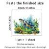 Toilet Sticker Bathroom Wall Sticker Sea Turtles WC Self Adhesive Mural Stickers Home Decoration Decals 2026 Christmas