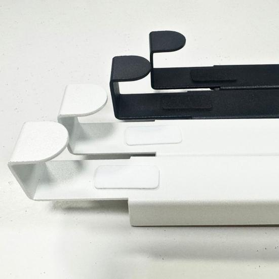 Foldable Over-the-Door Hook Rack with 6 Swivel Hooks Portable No-Drill Organizer for Travel Hotel Home Non Slip Door Hanger for Clothes Towels Bags