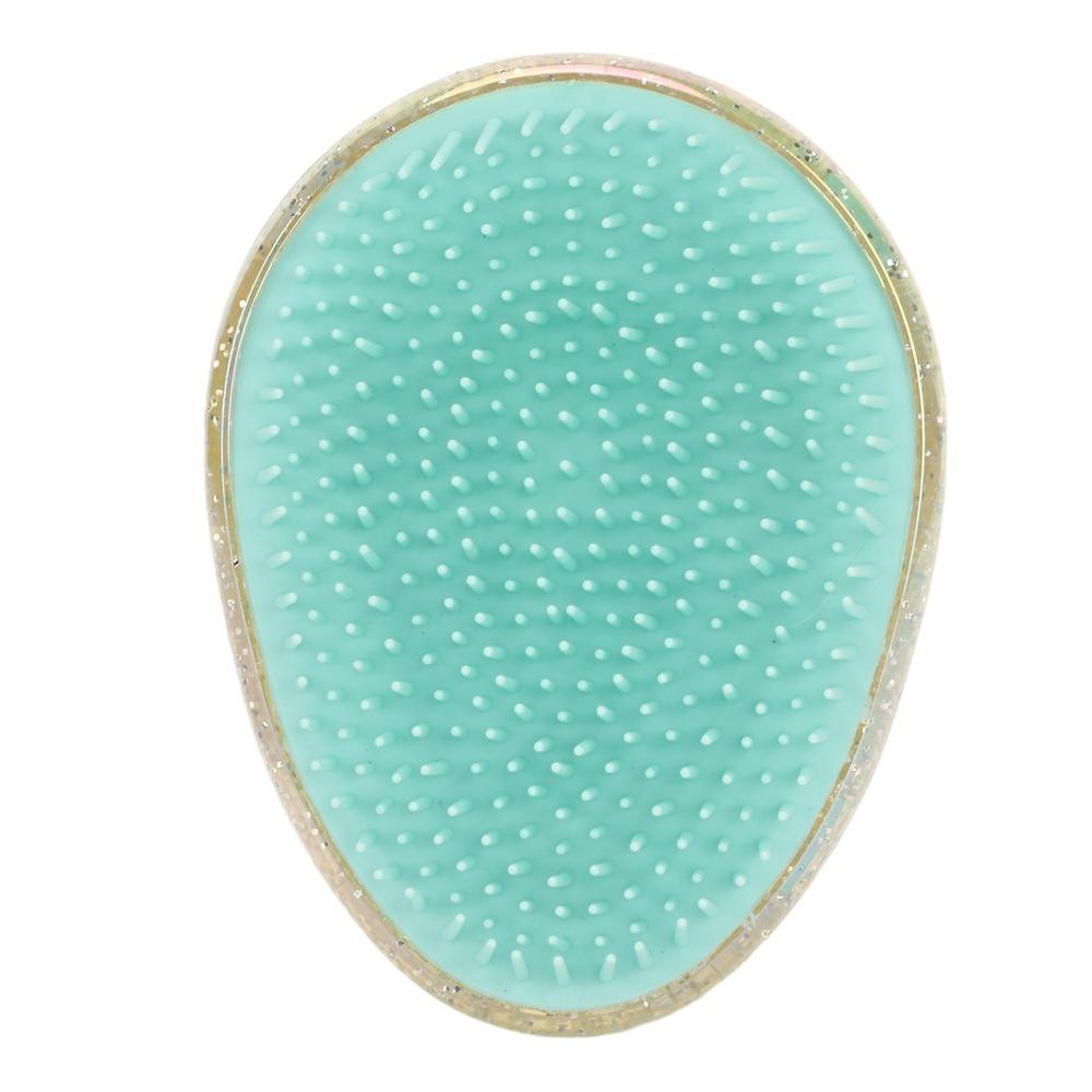 Portable Egg Shape Hair Brush Soft Detangling Hair Brush Massage Detangling Brush Salon Use