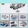 Star Wars Millennium Falcon 3d Building Blocks Set With Abs Plastic For Collectors And Kids