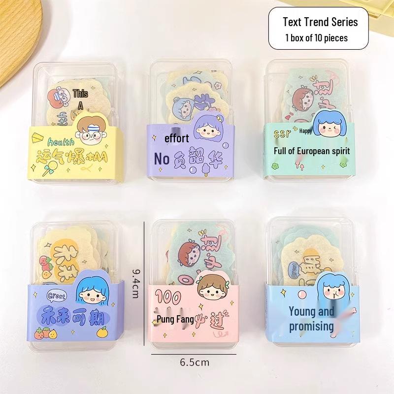 10-Pack Newcomer Exclusive Cartoon Cooling Patch for Phones - Free Shipping