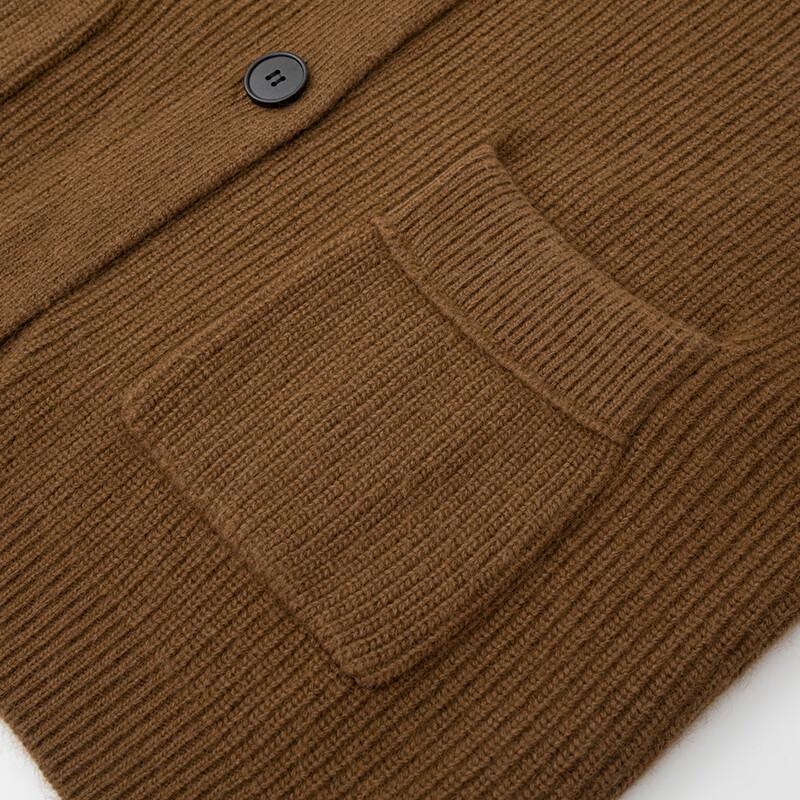 JOY SPEAKER Women's Relaxed Fit V-Neck Thick Knit Cardigan