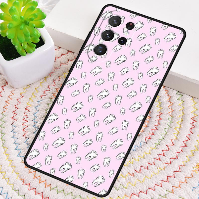 Wisdom Teeth Dentist Tooth TPU Phone Case For Samsung Galaxy Note 10 Pro S26 S25 S24 S23 S22 Ultra Plus S21 FE S20 Cover