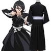 Halloween Grim Reaper/Bleach Rukia Anime Kimono Cosplay Costume for Women