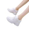 Inner height-increasing little white shoes women's new spring fly-woven mesh casual sports shoes breathable thick-soled summer
