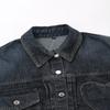 Fashion Style Spring New Women's Clothing Loose Easiest for Match Heart-Shaped Pocket Denim Jacket Coat 8197003 401