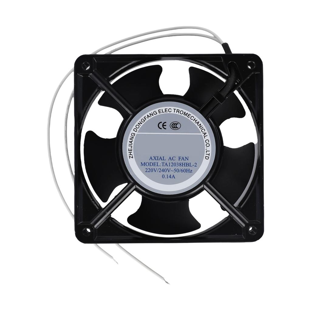 Cozy Fireplace Axial Fan Fan For Fireplace Insert Heat Circulation Metal Blades Compact Design Efficient Airflow