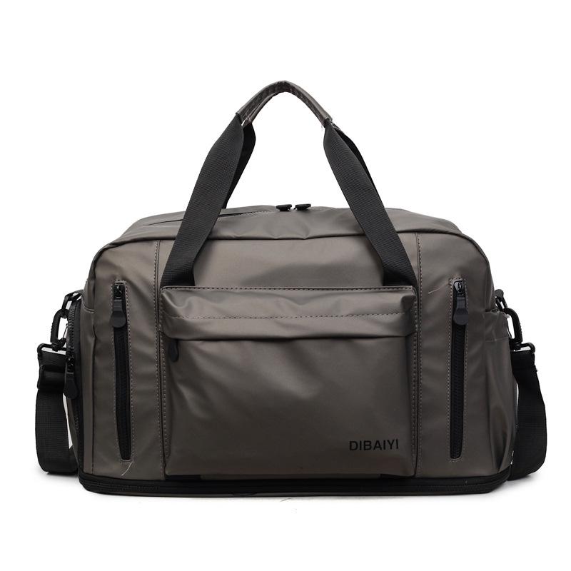 

Универсальная дорожная сумка кроссбоди большой вместимости для бизнеса, спорта и фитнеса шампанского