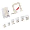 Pearl Setting Machine Kit with Hand Press Machine Pearls Accurate Positioning Manual Pearl Setting Machine for DIY