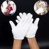1 Pair Soft Etiquette Gloves Sweat-absorbing Non-slip Wear-resistant Working Gloves For Saxophone