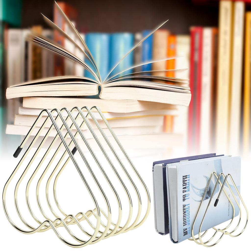 Desk Book Storage Rack Telescopic Files Folder Stand Organizer Craft Supplies Decoration