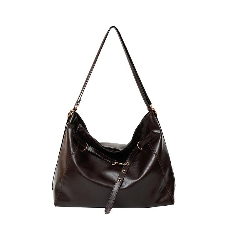 Large Capacity Maillard Bag Women's New Casual and Versatile Backpack Women Ins Commuting Tote Bag Women