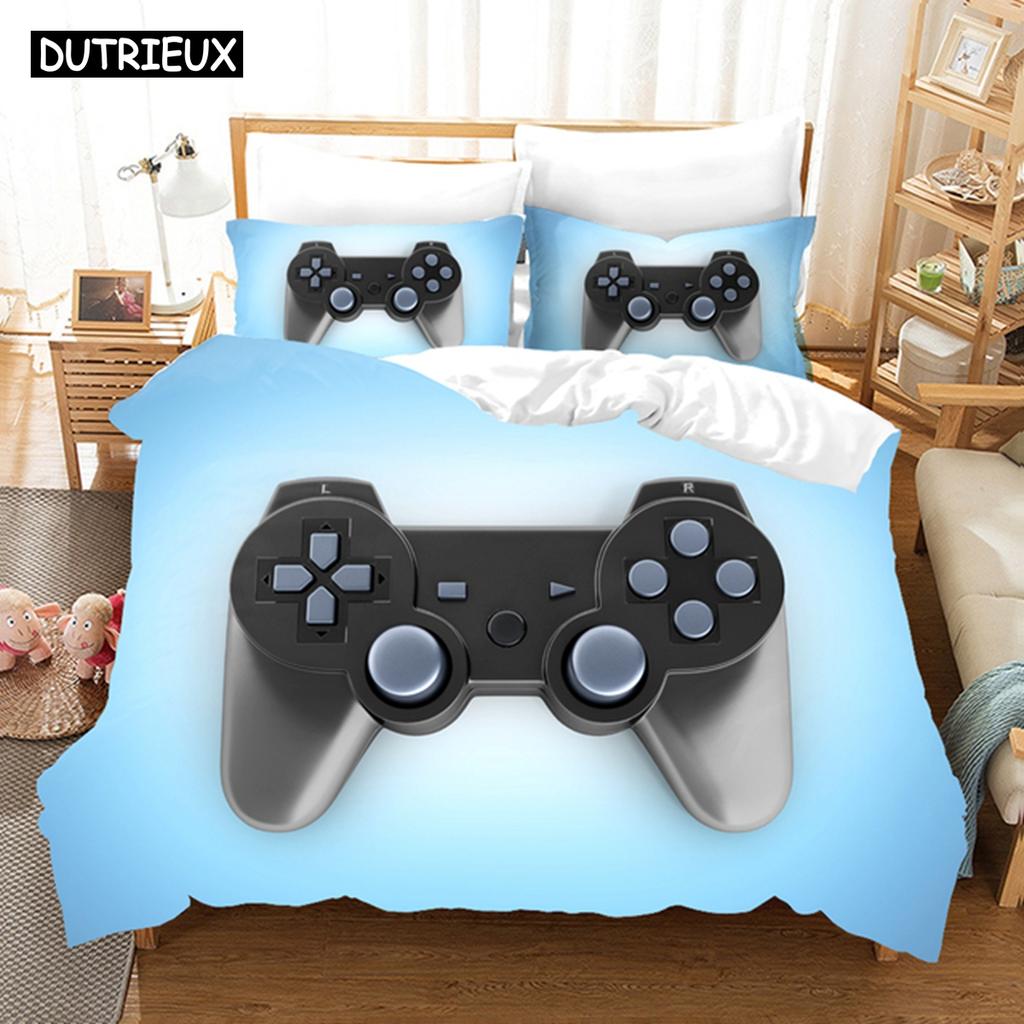 Fashion Gamepad Bedding Set Kids Game Comforter Quilt Adult Gift Bed Linen Bedroom Duvet Covers Single Queen King Size