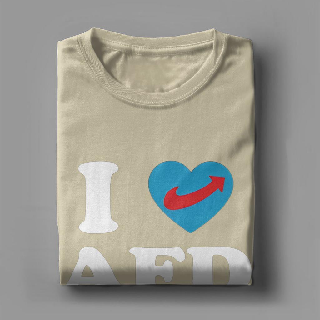 Vintage T-Shirt Alternative Afd GerUnisexy Reines Baumwoll-T-Shirts Blaues T-Shirt für Unisexs Sommer Ästhetisch Lässiges Kurzarm-Oberteil Tees