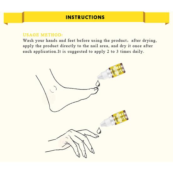 OEDO Nail Treatment Essence Oil Moisturizing Fungus Removal Foot Care Liquid