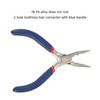 Hair Extension Plier with 2 Holes Hair Pliers for Hair Extensions Opener Removal Needle Nose Pliers Hair Repair Tool