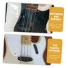 Schwarzes Daumen- und Fingerstützpolster für E-Bass