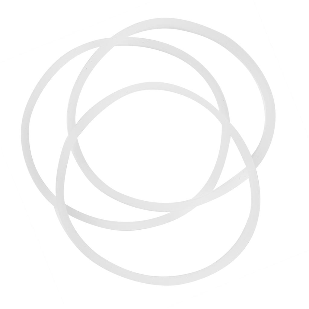 3Pcs Neue Ersatz Dichtungen Gummi Dichtung Ring Für Magic Bullet Flache/Kreuz Klinge(3 Stück)