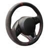 Car Steering Wheel Cover For Mazda CX-5 CX5 Atenza 2014 New Mazda 3 CX-3 Scion iA Ized Suede Leather DIY Steering Wheel