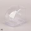 Support de présentoir de montre en plastique Boîtier transparent Organisateur de boîte de protection pour montre connectée pour adultes et enfants