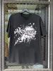 Alesana Band Bílé Logo Černé Tričko s Krátkým Rukávem Unisex Tričko