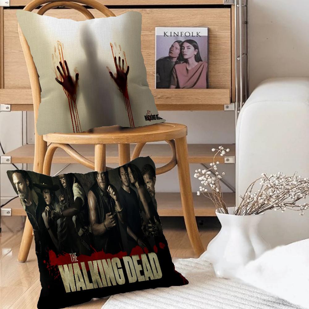 Tv Show Fear The Walking Dead Personalized Pillow Dust Cover Bedroom Kids Party Decoration Pillowcase Birthday Children Gift
