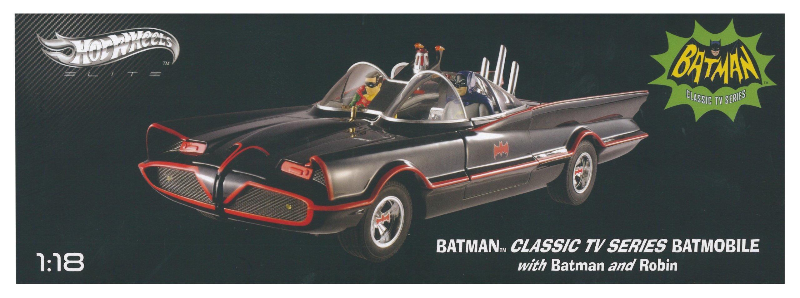 

MATTEL Batmobile 1966 TV Series Завершенный продукт 1/18