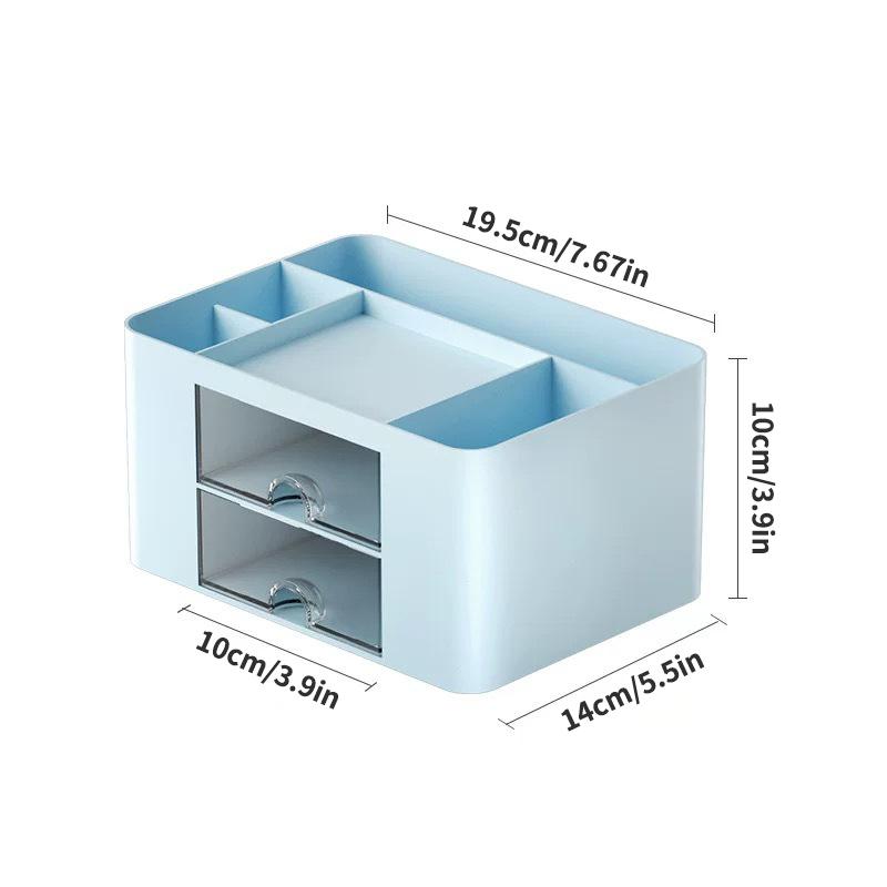 Stationery Storage Box, Student Dormitory Desktop, Ins Style Pen Holder, Drawer Style Storage Box