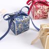 5/10Pcs Paper Candy Bow Gift Box for Wedding Marriage Decoration Bride Party Supplies DIY Table Ornament Accessory
