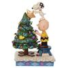 JIM SHORE Snoopy Charlie Brown Decoration 6010321 & <Christmas>