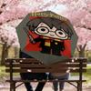 1PC Harry Potter Wizard Umbrella-8-Rib Reinforced, Automatic Open, Lightweight & Durable, Cute Fashion Accessory for Outdoor, D2688