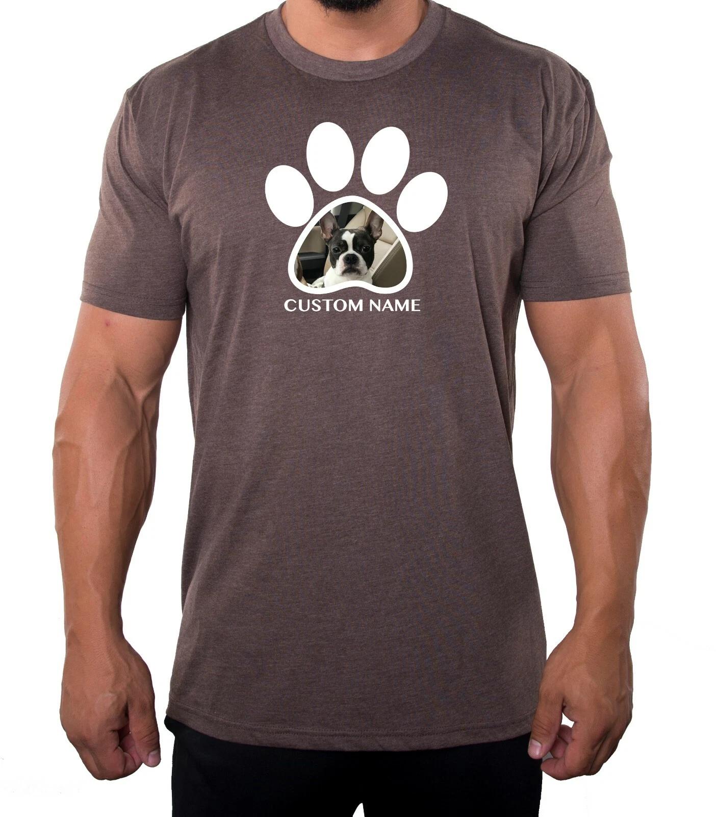 Custom Dog Tees, Add your Dog to a T-Shirts, Men s Custom Dog Face T-Shirts 4XL