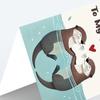 Happy Anniversary Card Handmade Artistic Paper Anniversary Card Meaningful Present For Couple Husband Or Wife