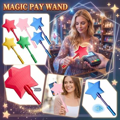 Porte-cartes Magique en Forme d'Étoile Design en Plastique Léger Durable Accessoire Portable pour Cartes de Paiement et Petits Objets