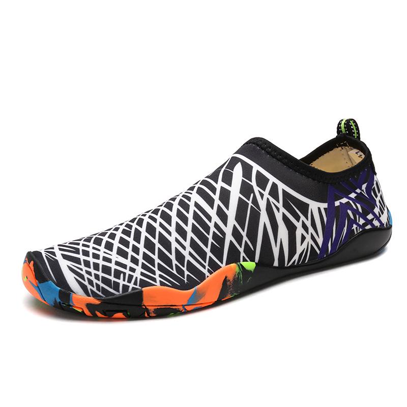 Size 35-46 Unisex Walking Sneakers Swimming Shoes Seaside Resort Quick-Drying Aqua Water Shoes Zapatos Mujer Beach Casual Shoes