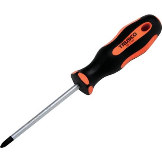 

TRUSCO Standard Screwdriver x x 5 of (with Magnet) (+NO.2 150mm) TD-2-150 (Case 5)