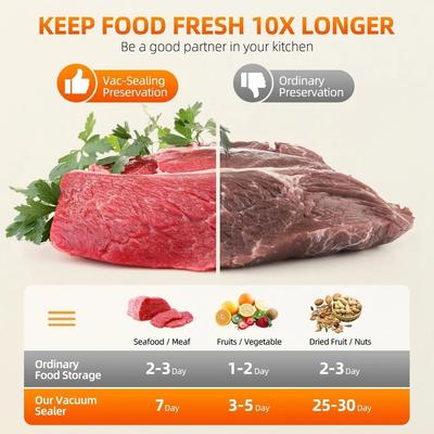 New Automatic 30cm Vacuum Packaging Machine Food Vacuum Sealer for Dry Wet Soft Powder Household Food Storage Sealing Machine