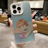 C-Creamy Mami Magic Phone Case For iPhone 16,15,14,13,12,11,Mini,Pro,SE,MAX White Matte Shockproof Cover
