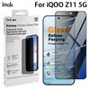For iQOO Z11 5G Glass IMAK 3D Curved Privacy Tempered Glass Full Screen Coverage Film