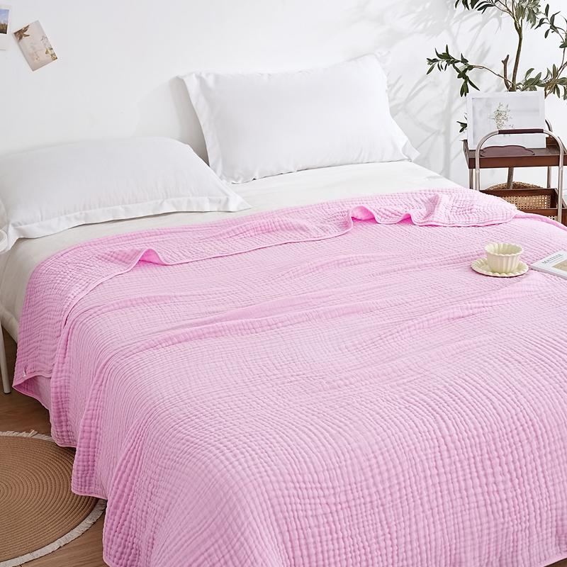100% Cotton Gauze Blanket 6 Layers Muslin Bed Blankets Lightweight Breathable Sleeping Blanket For Bed and Couch All Season