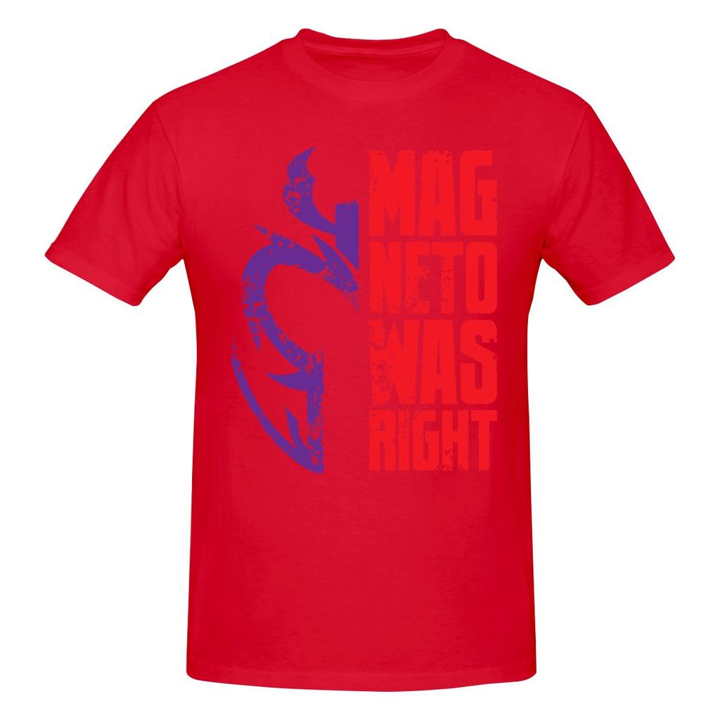 Magneto Was Right 1 Essential Slim Fit Tshirt Casual And Loose Wrinklefree Shirt