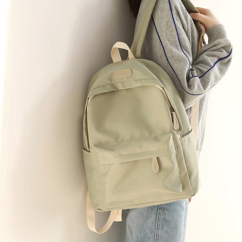 Li Shen Women's Simple Oxford Cloth Backpack