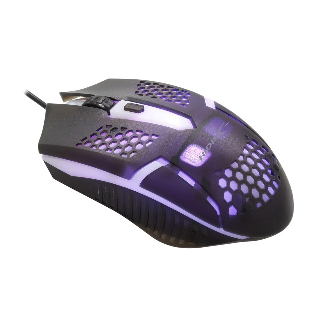 HIDISC Skeleton LED Mouse HDGMGCM1062BK