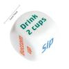 2Pcs English Drinking Game Dice Party Bar Party Entertainment Supplies