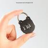 Compact Student Combination Padlock for Suitcases, Backpacks, Lockers, and Cabinets