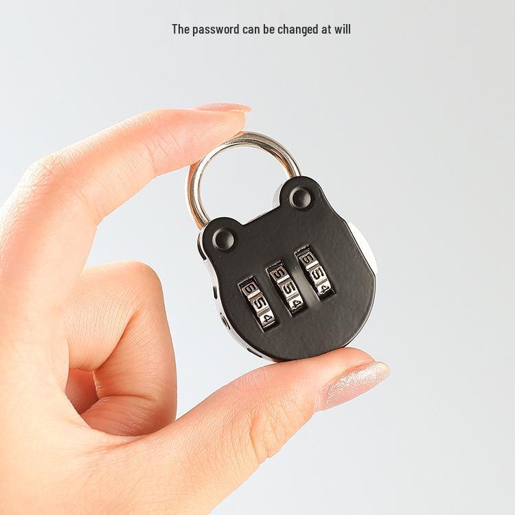 Compact Student Combination Padlock for Suitcases, Backpacks, Lockers, and Cabinets