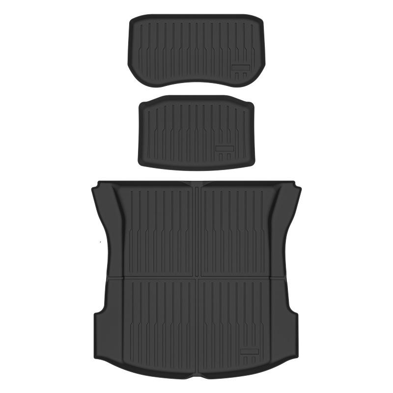 TPE Front Trunk Mat & Rear Backrest Pad for Tesla Model Y