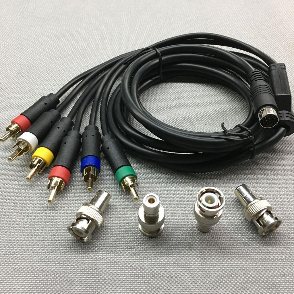 High Accuracy RGBS Video Cable Offering Combined Sound Output Reliable Signals Cable for Easy Gaming Experience