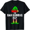 Bah Humbug Elf Matching Family Christmas T-Shirt